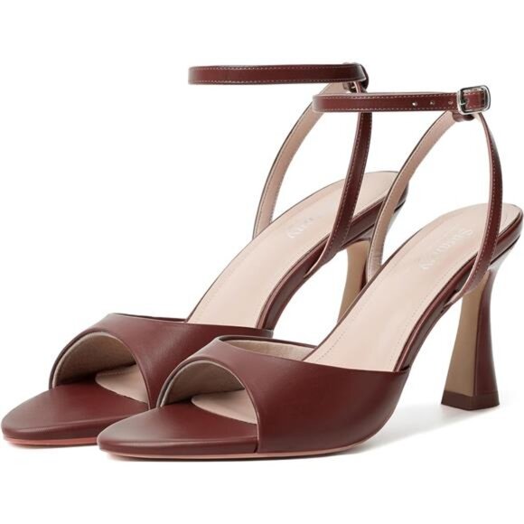 High Heels for Women Brown - Picture 1 of 7